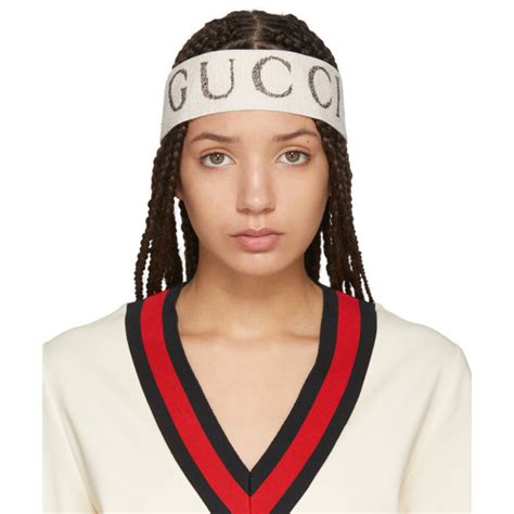 white gucci headband|gucci headband for sale.